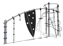 Спортивный комплекс ВСТ 7712 для спортивной площадки Спортивный комплекс ВСТ 7712 для спортивной площадки