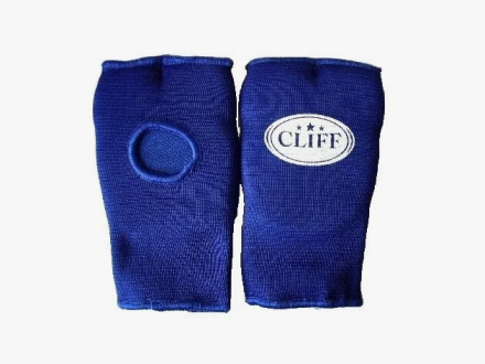 Защита кисти для единоборств х/б синяя р.XL, фото 1