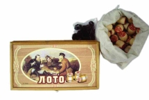 Лото в бамбуковой коробке В9090