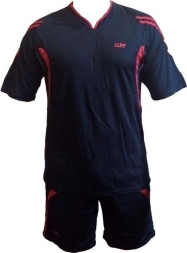 Форма футбол 3116 CLIFF черная 2XL