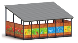 Теневой навес (Карандаши) - МФ 71.6.4-09, фото 3 Теневой навес (Карандаши) - МФ 71.6.4-09, фото 3