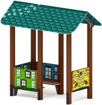 Домик средний 1 (Город) МФ 10.01.05-01 Домик средний 1 (Город) МФ 10.01.05-01