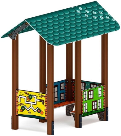 Домик средний 1 (Город) МФ 10.01.05-01, фото 3