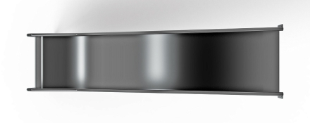 Горка из нержавеющей стали приставная 1200 SNP 1200.470-02, фото 5