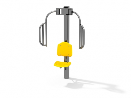 СО 8.30 Тренажер нержавеющий Бабочка, фото 1