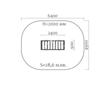 Рукоход 09001 для детской спортивной площадки