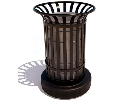 Урна Вулкан (на бетонном основании), фото 1