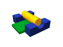 Мягкий спортивный модуль «Барьер»