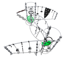 Спортивный комплекс ВСТ 7713 для спортивной площадки Спортивный комплекс ВСТ 7713 для спортивной площадки