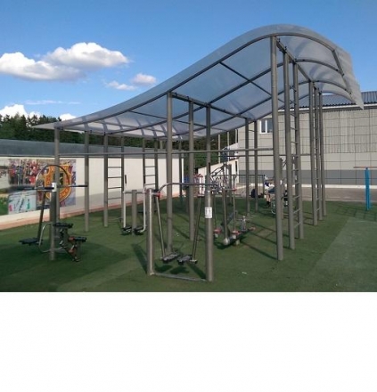 Атлетическая беседка Н1 УТК-017 , фото 4