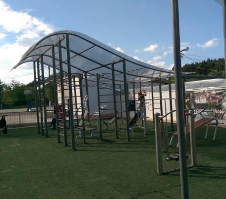 Атлетическая беседка Н1 УТК-017 , фото 5