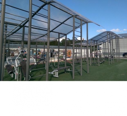 Атлетическая беседка Н1 УТК-017 , фото 6