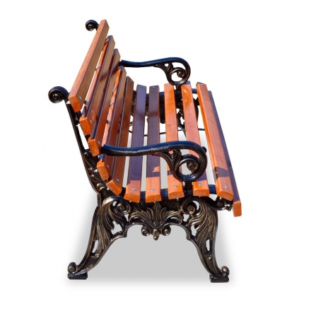 Скамейка чугунная «Белые ночи», фото 2