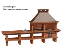 Печь Аристократ 730 S Прямоугольный кирпич графитовый серый