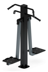 Маятник двойной (серый) - Уличный тренажер - СТ 029-13.П, фото 2