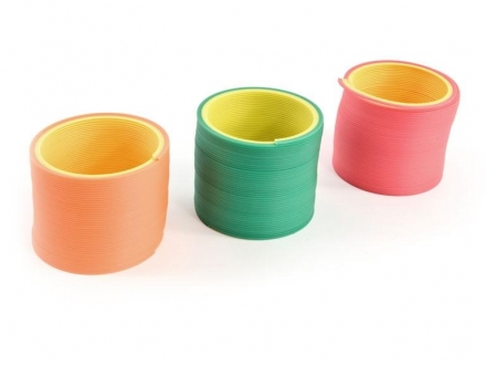 Пружинка Слинки неон 2х-цветная, фото 1