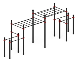 Воркаут 108 красный ВТ 12.26-01, фото 3