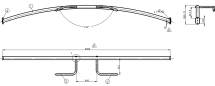 Опция перекладины кроссовера Hasttings Digger HD023OPT-1
