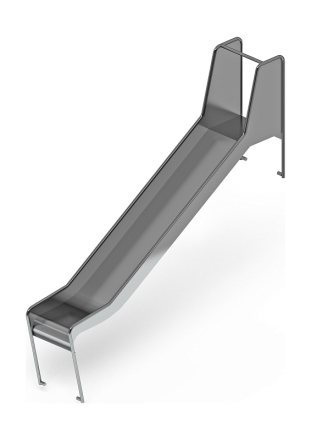 Горка для геопластики из нержавеющей стали 1200 SNG 1200.470-01, фото 2