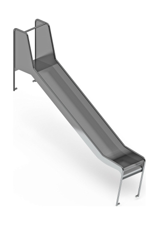 Горка для геопластики из нержавеющей стали 1200 SNG 1200.470-01, фото 1