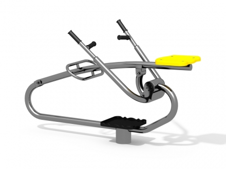 СО 8.34 Тренажер нержавеющий Гребля, фото 1