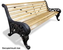 Скамейка парковая Москва, Лиственница 3 м