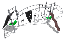 Спортивный комплекс ВСТ 7714 для спортивной площадки Спортивный комплекс ВСТ 7714 для спортивной площадки