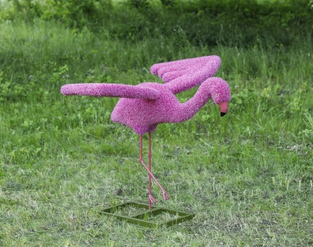 Топиари Фламинго розовый, разгон - газон Eco, фото 2