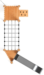 Игровой комплекс (лиственница) ДИК 2.24.05-Л.02.И1, фото 5