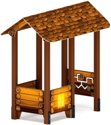 Домик средний 1 (Эко) МФ 10.01.05-02, фото 1 Домик средний 1 (Эко) МФ 10.01.05-02, фото 1