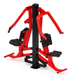 Жим от груди двойной (красный) - Уличный тренажер двойной - СТ 030-11.И1, фото 3