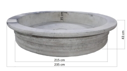 Бассейн Королевский в бронзе (d 235 см), фото 2