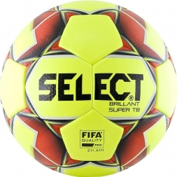 Мяч футбольный профессиональный &quot;SELECT Brillant Super FIFA TB YELLOW&quot; р.5