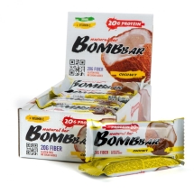 Протеиновый батончик Bombbar 60 гр, Кокос, шт.