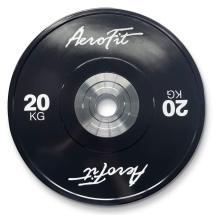 Aerofit AFBD 20 кг бамперные диски для кроссфита, черные