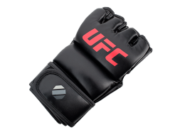 (UFC Перчатки MMA для грэпплинга 7 унций чёрные L/XL), фото 1