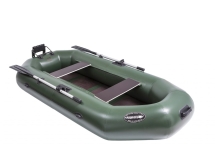 Моторно-гребная надувная лодка Пиранья 2М SL ТR Съемный транец, фанерная слань Моторно-гребная надувная лодка Пиранья 2М SL ТR Съемный транец, фанерная слань
