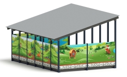 Теневой навес (В гостях у сказки) - МФ 71.6.4-12, фото 4 Теневой навес (В гостях у сказки) - МФ 71.6.4-12, фото 4