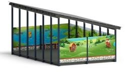 Теневой навес (В гостях у сказки) - МФ 71.6.4-12, фото 3 Теневой навес (В гостях у сказки) - МФ 71.6.4-12, фото 3