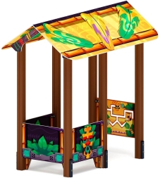 Домик средний 1 (Майя) МФ 10.01.05-03, фото 1 Домик средний 1 (Майя) МФ 10.01.05-03, фото 1