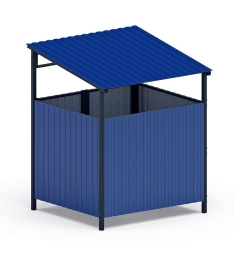 Навес контейнерной площадки для мусора (1 секция) МФ 55.02.02.1-03, фото 3