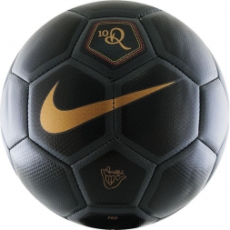 Мяч для футзала тренировочный &quot;NIKE Rolinho Menor X 10R&quot;, р.4, серо-черно-золотистый
