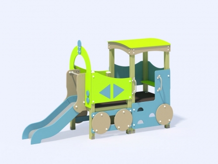 МФ 4.05 Паровоз с горкой Н=700 мм, фото 1