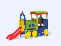 МФ 4.05 Паровоз с горкой Н=700 мм