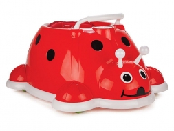 Ходунки с музыкой Божья коровка Pilsan Love Bug Baby Walker (07-499-T), фото 1