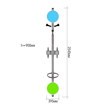 Качели-балансир ЛД041201 для детской площадки, фото 2