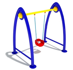 Уличные детские качели ККГ-010, фото 1 Уличные детские качели ККГ-010, фото 1