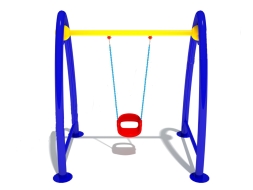 Уличные детские качели ККГ-010, фото 2 Уличные детские качели ККГ-010, фото 2