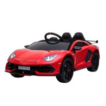 Электромобиль Lamborghini Aventador SVJ — HL328 красный