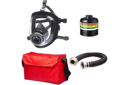 Фильтрующий противогаз ДОТ 600 А2В2Е2К2Р3 R D с маской МАГ 102-131-0028, фото 5